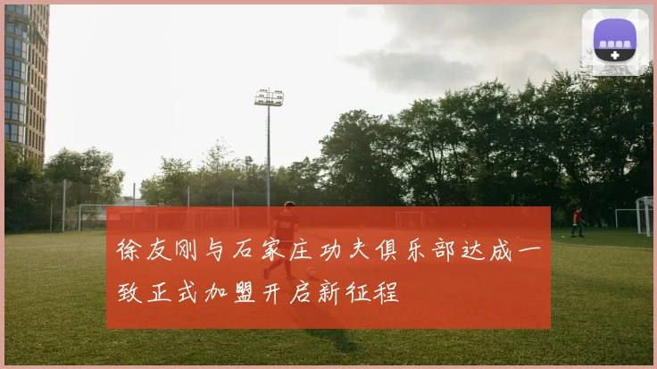 徐友刚与石家庄功夫俱乐部达成一致正式加盟开启新征程